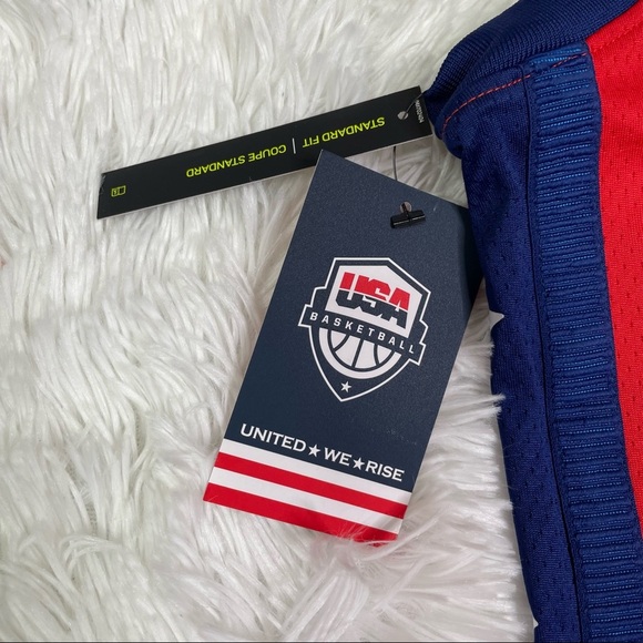 New Nike Team USA  A'ja Wilson Road Jersey Womens Sz M CZ0731-616 - Picture 5 of 7